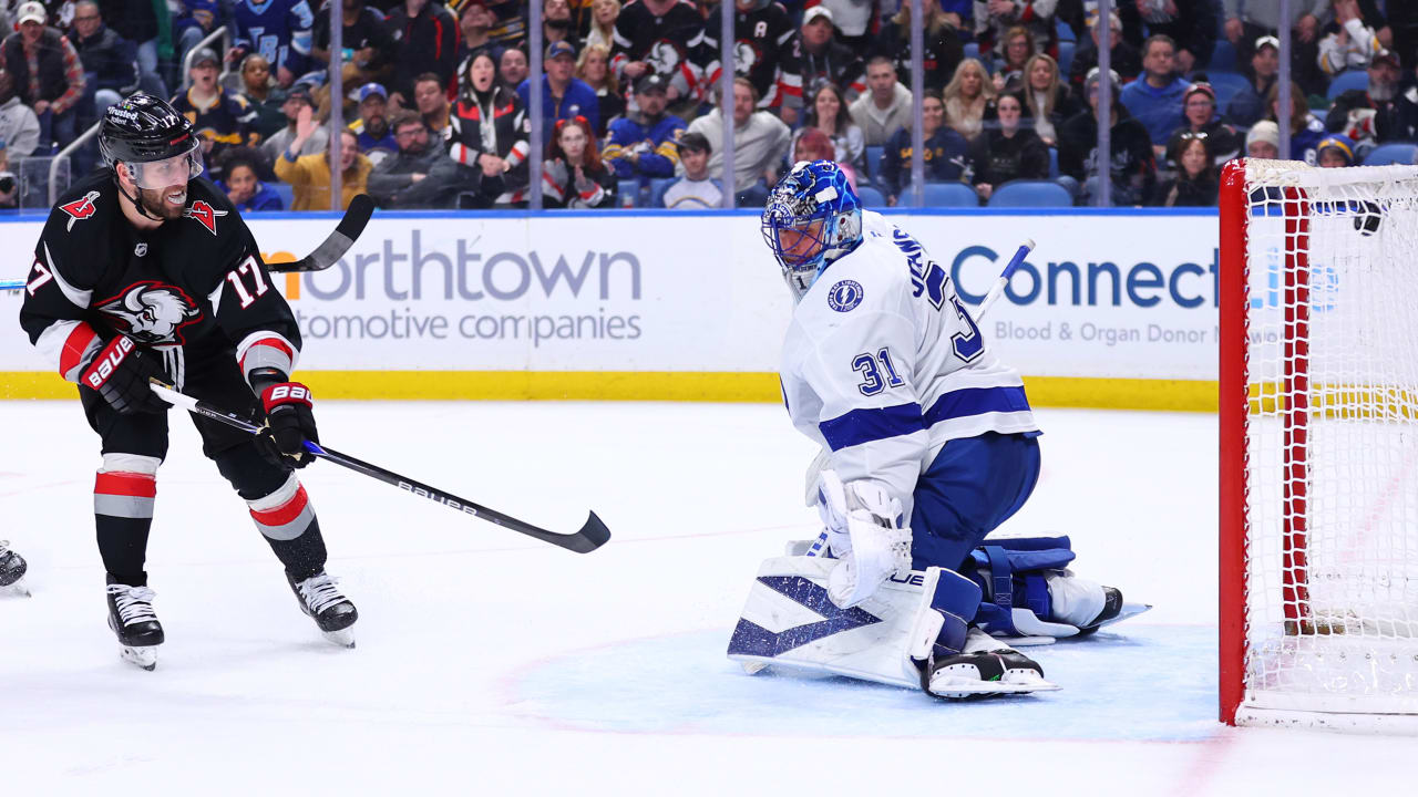 Статистика NHL EDGE щодо захоплюючого матчу Сабрес проти Лайтнінг з рахунком 8-7