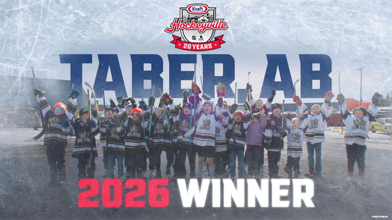 Табер, Альберта, здобула титул переможця Kraft Hockeyville 2026 на честь 20-річчя